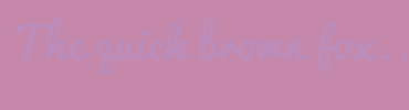 Image with Font Color BC8CBB and Background Color C587AA